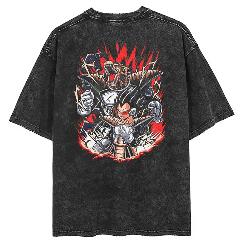 Men Vintage T Shirt Dragon Ball