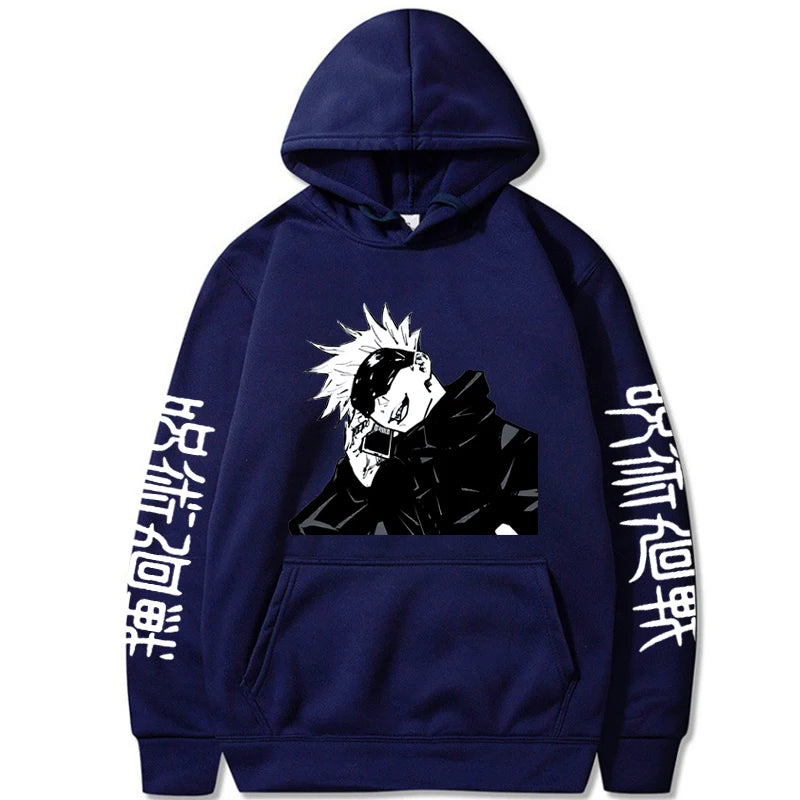 Jujutsu Kaisen Hoodie Men's Funny Gojo Satoru