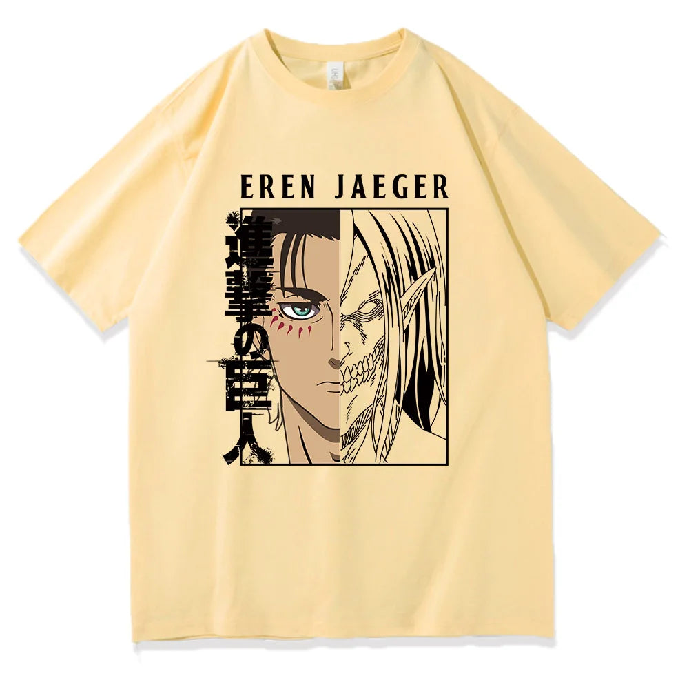 Anime Attack On Titan T-Shirt Eren Yeager