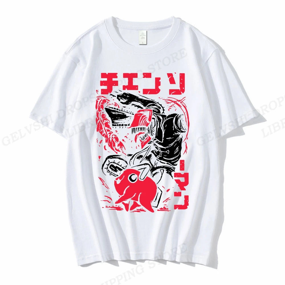 Chainsaw Man T Shirt Men