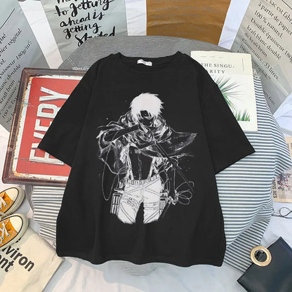 Women T-shirts Attack On Titan Levi Ackerman