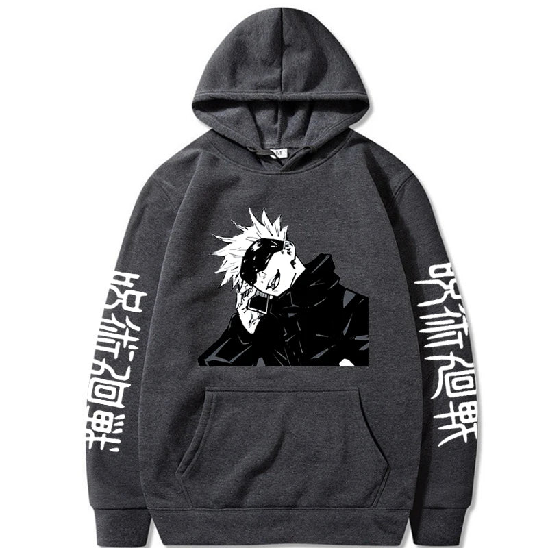 Jujutsu Kaisen Hoodie Men's Funny Gojo Satoru