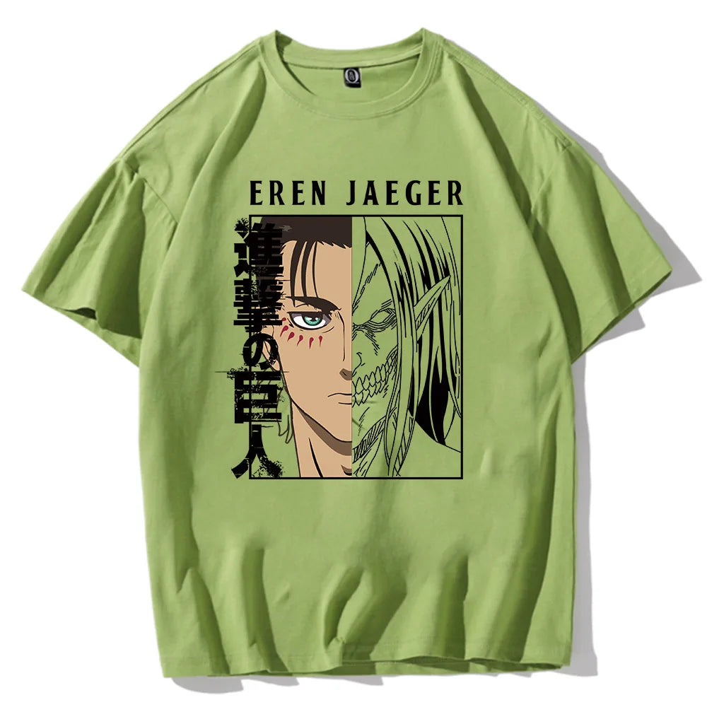 Anime Attack On Titan T-Shirt Eren Yeager