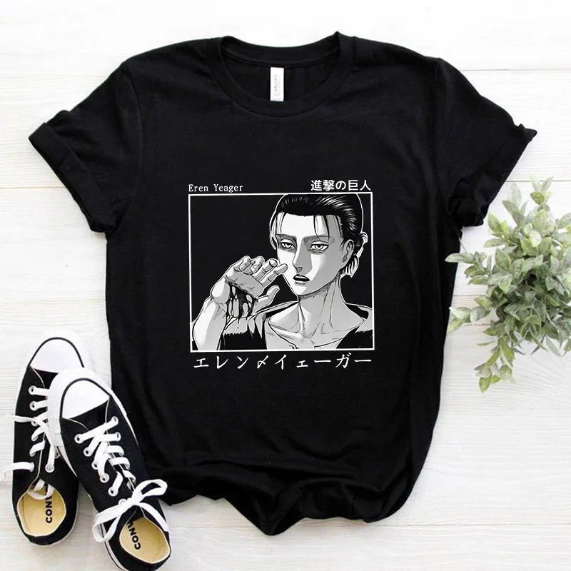 Attack on Titan T Shirt Eren Yeager