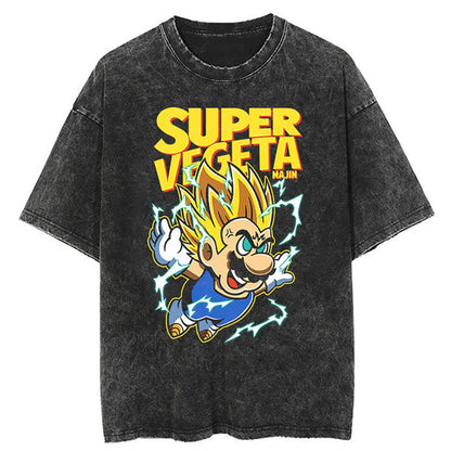 Men Vintage T Shirt Dragon Ball