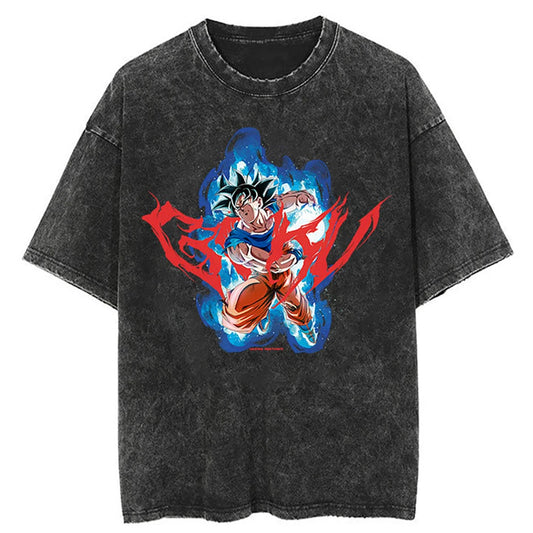 Men Vintage T Shirt Dragon Ball