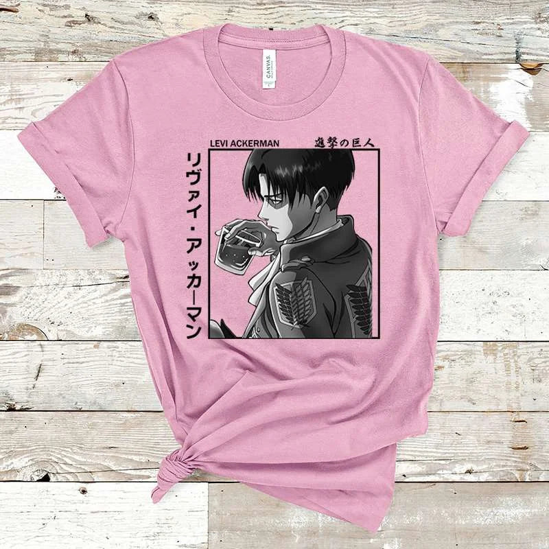 Attack on Titan Levi Ackerman T-shirt Men and Women