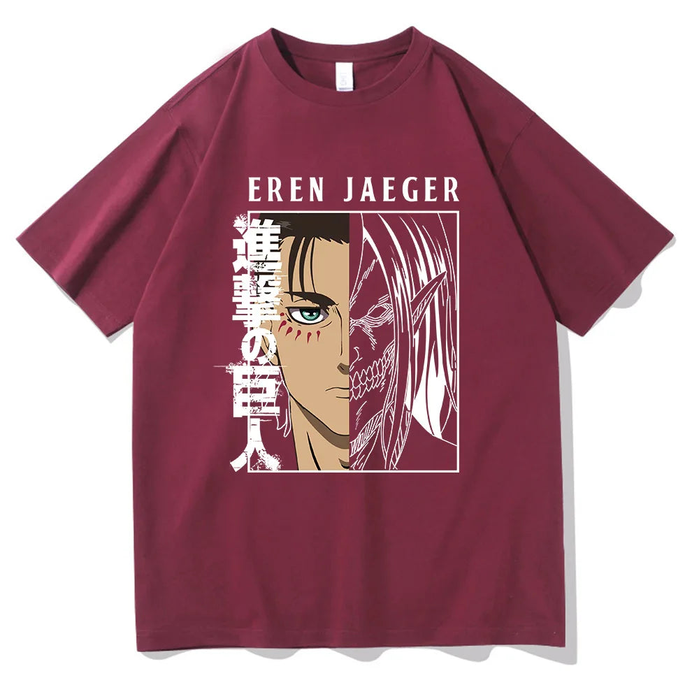 Anime Attack On Titan T-Shirt Eren Yeager