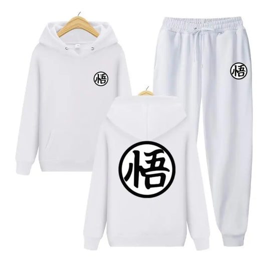 Dragon Ball Hoodie Two Piece Set Men's