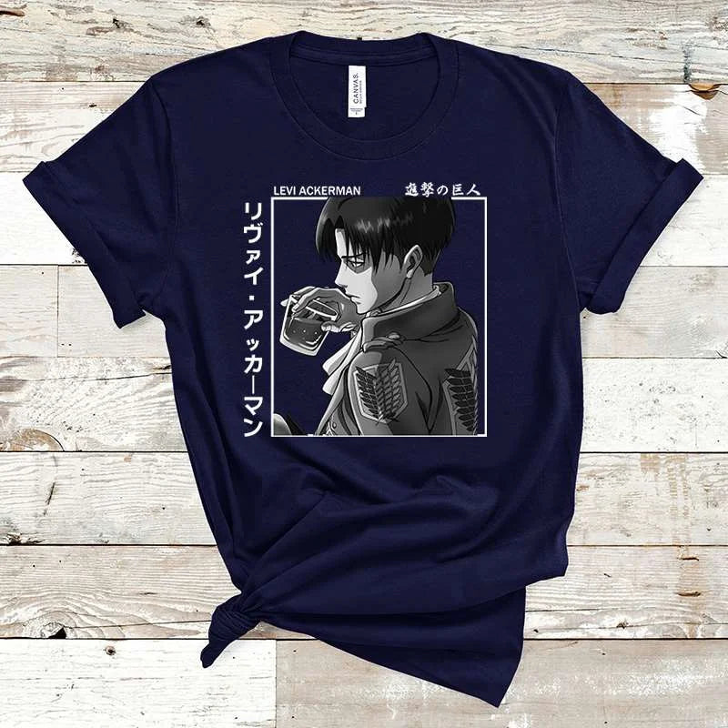 Attack on Titan Levi Ackerman T-shirt Men and Women