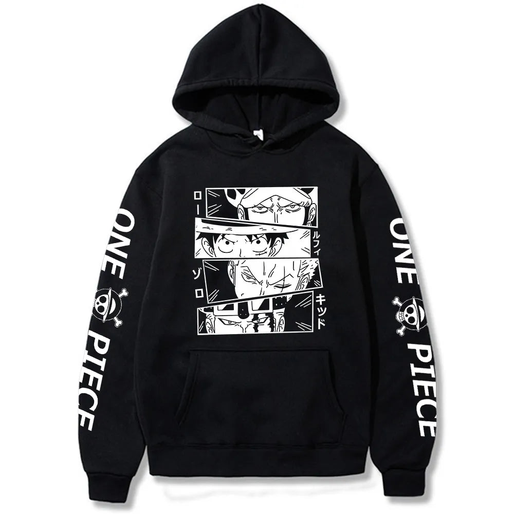 One Piece Hoodie Luffy Zoro