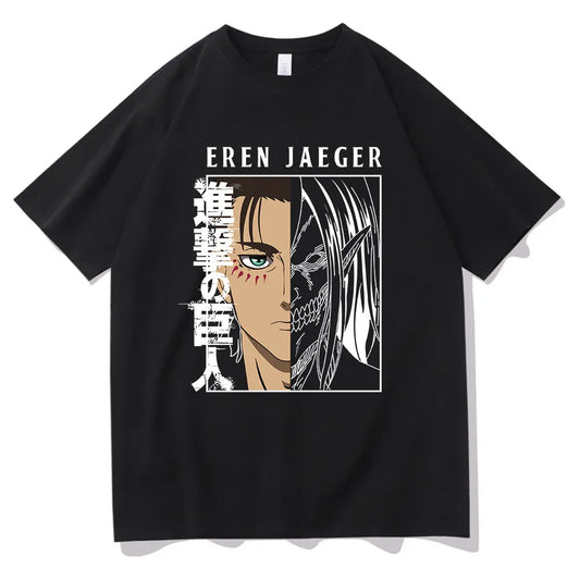 Anime Attack On Titan T-Shirt Eren Yeager