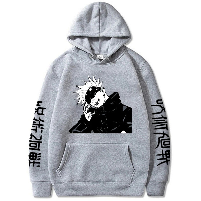 Jujutsu Kaisen Hoodie Men's Funny Gojo Satoru