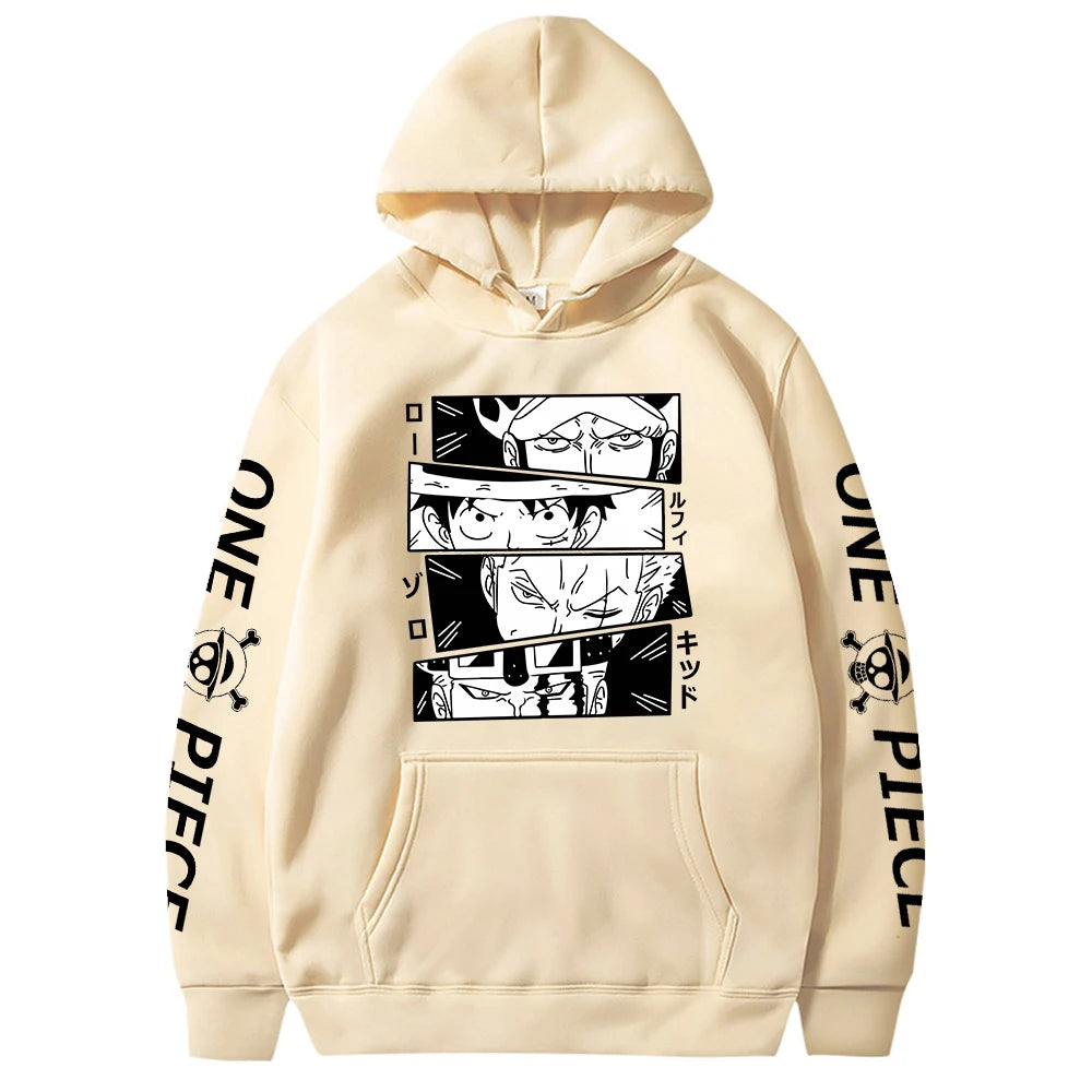 One Piece Hoodie Luffy Zoro